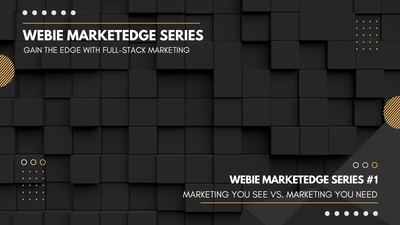 Webie MarketEdge Series