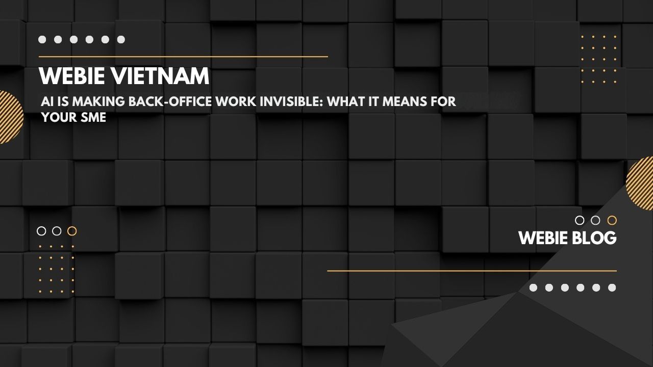 AI Is Making Back-Office Work Invisible: What It Means for Your SME