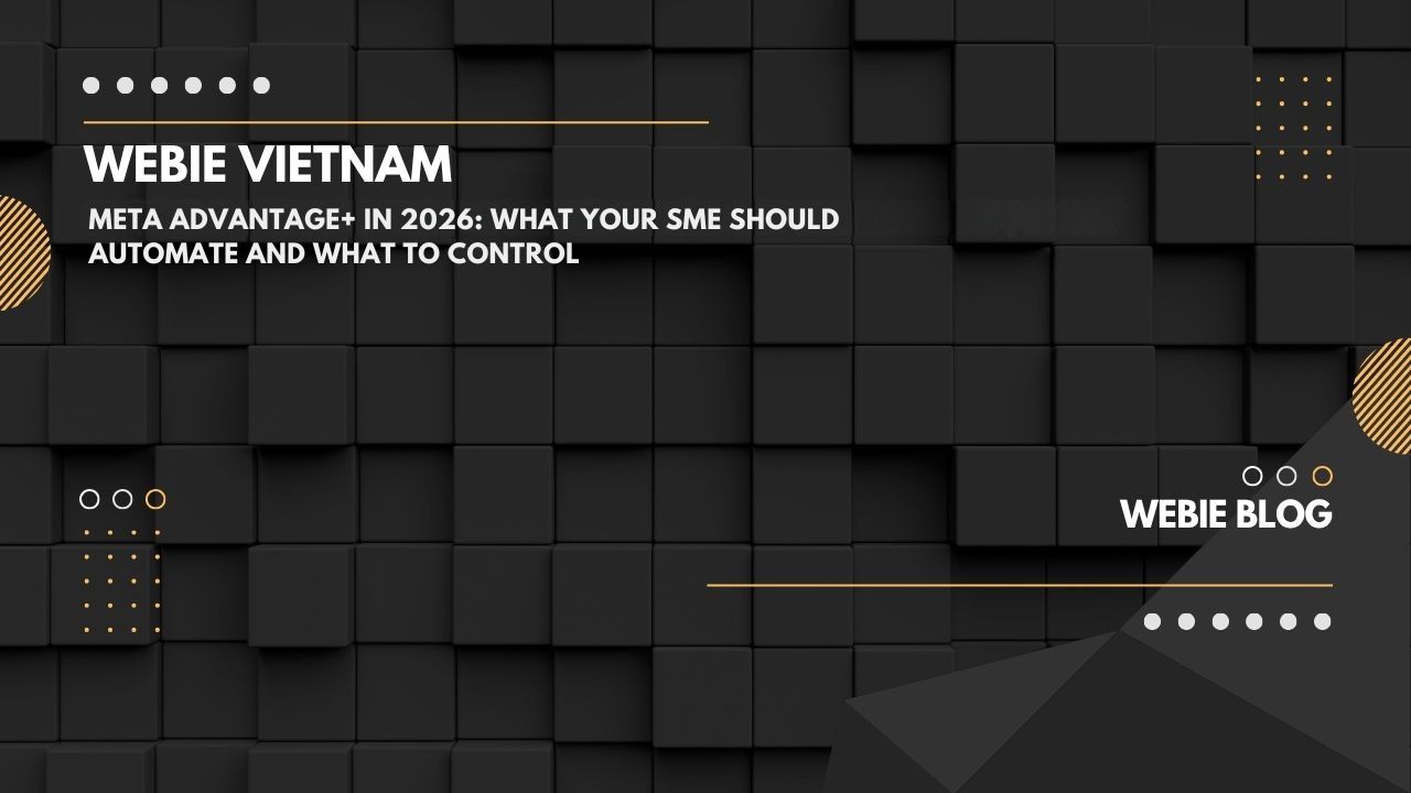 Meta Advantage+ in 2026: what your SME should automate and what to control